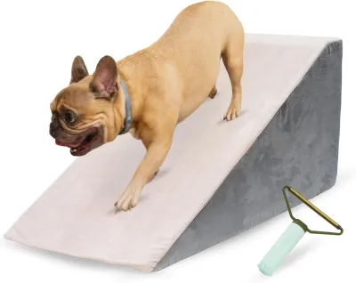 Rampa para Perros (Pequeños y Grandes) − La Ayuda del Día a Día para Subir al Sofá